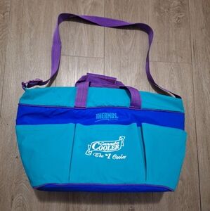 Vintage 90's  Thetmos Cooler Bag Beach Picknic Large